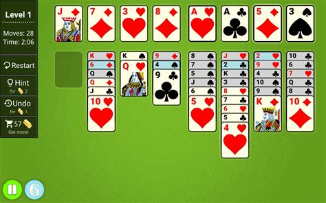Freecell game download - FreeCell Solitaire is played with one deck of cards laid out in eight columns on the tableau. All the cards are face-up so you can see the value and suit. There are seven cards in each of the first four columns and six cards in each of the remaining four columns. In addition to the tableau columns, there are four foundation stacks and four free ...